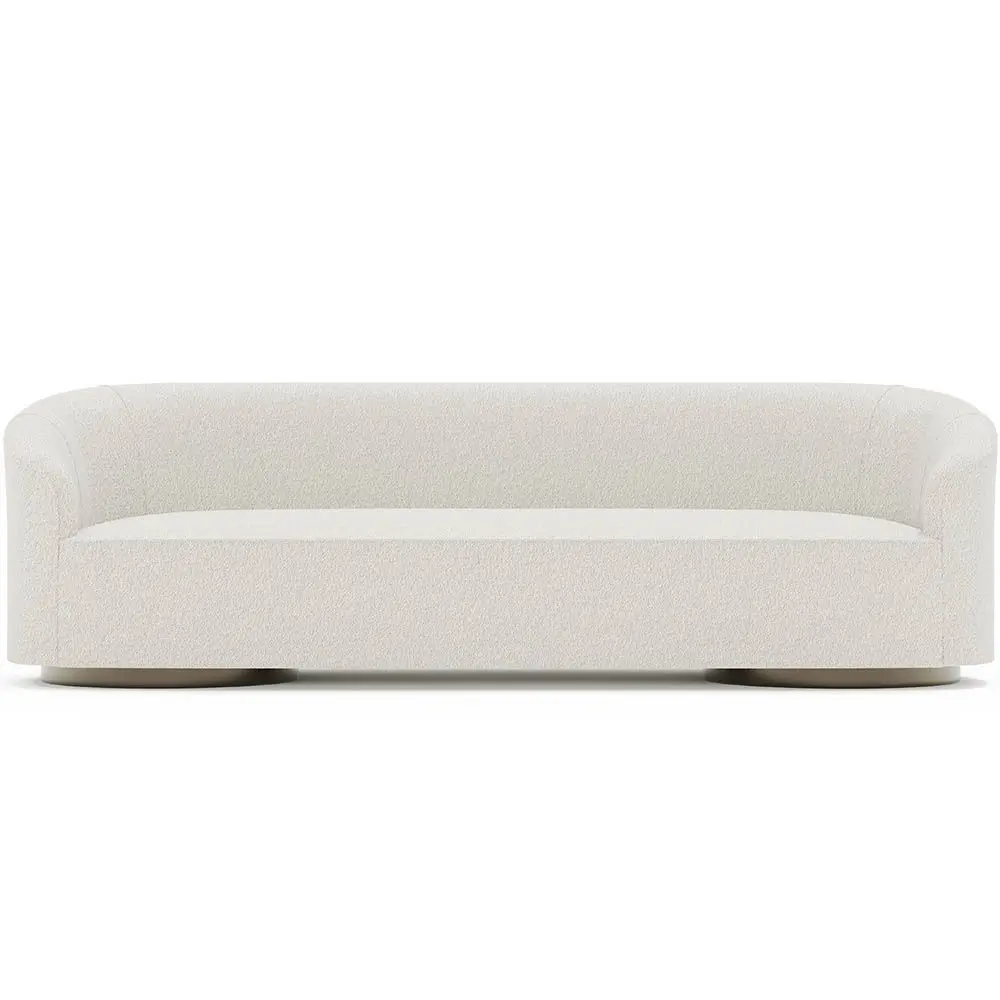 Buy 4/5 Seater Sofa - Bouclé Fabric Upholstery - Treya White 60662 - in the EU