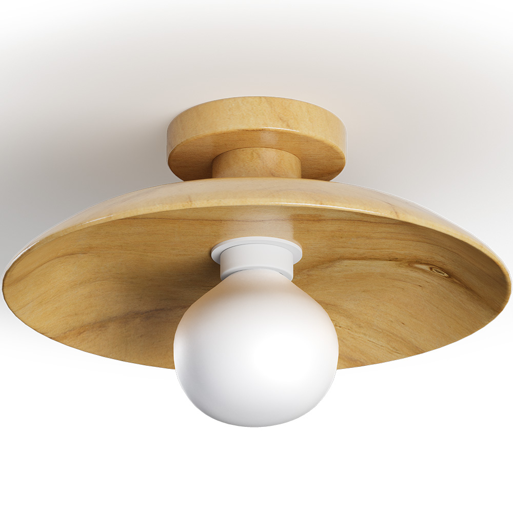  Buy Ceiling Lamp - Wooden Wall Light - Goodman Natural 60675 - in the EU