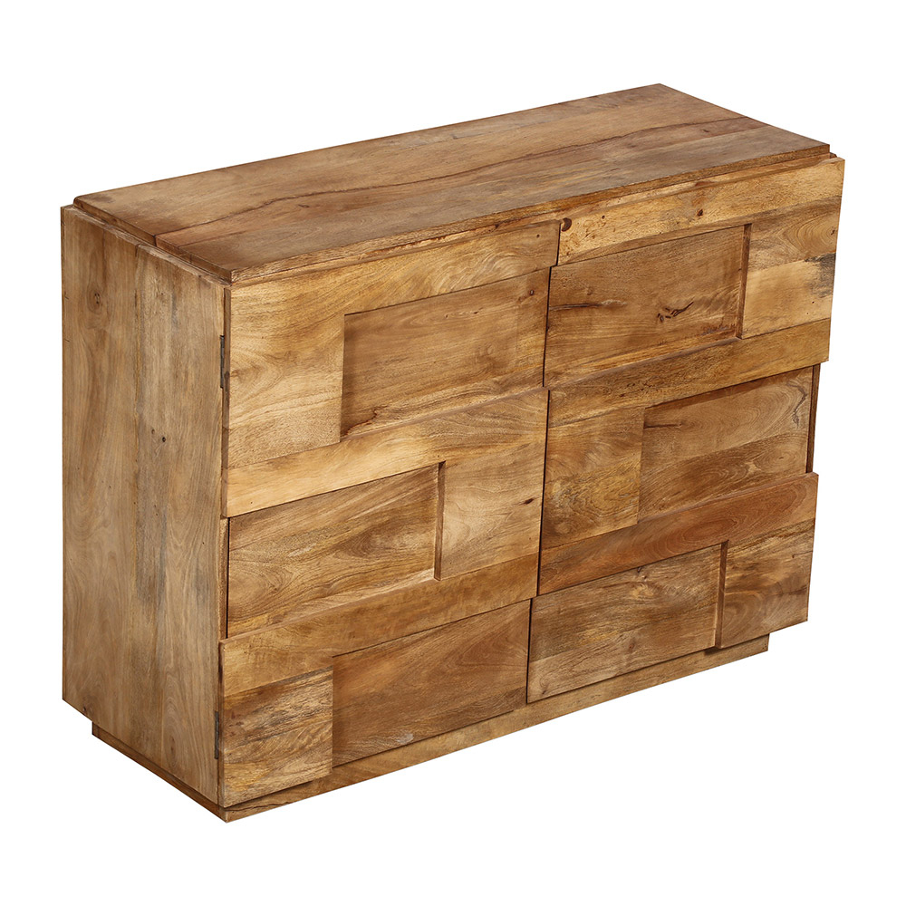  Buy Wooden Sideboard - 2 Doors -Yuka Natural wood 58882 - in the EU