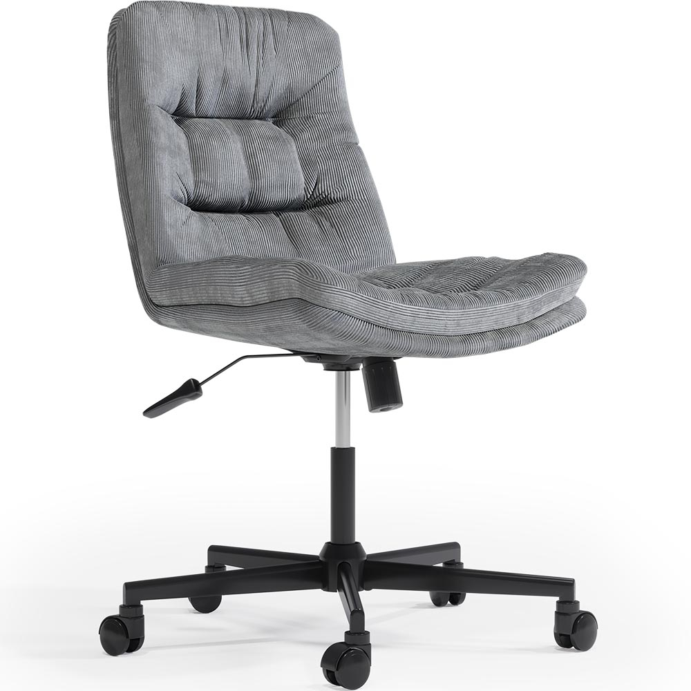  Buy Upholstered Office Chair - Swivel - Arba Dark grey 61144 - in the EU