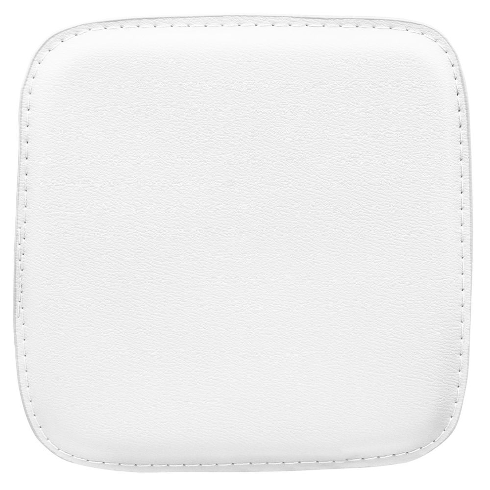  Buy Cushion for Square Stool - Faux Leather - Bistrot  White 61221 - in the EU