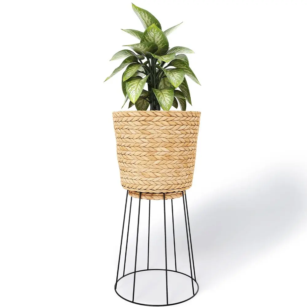  Buy Round Floor Planter - Boho Style - 65 CM - Pert Natural 61242 - in the EU