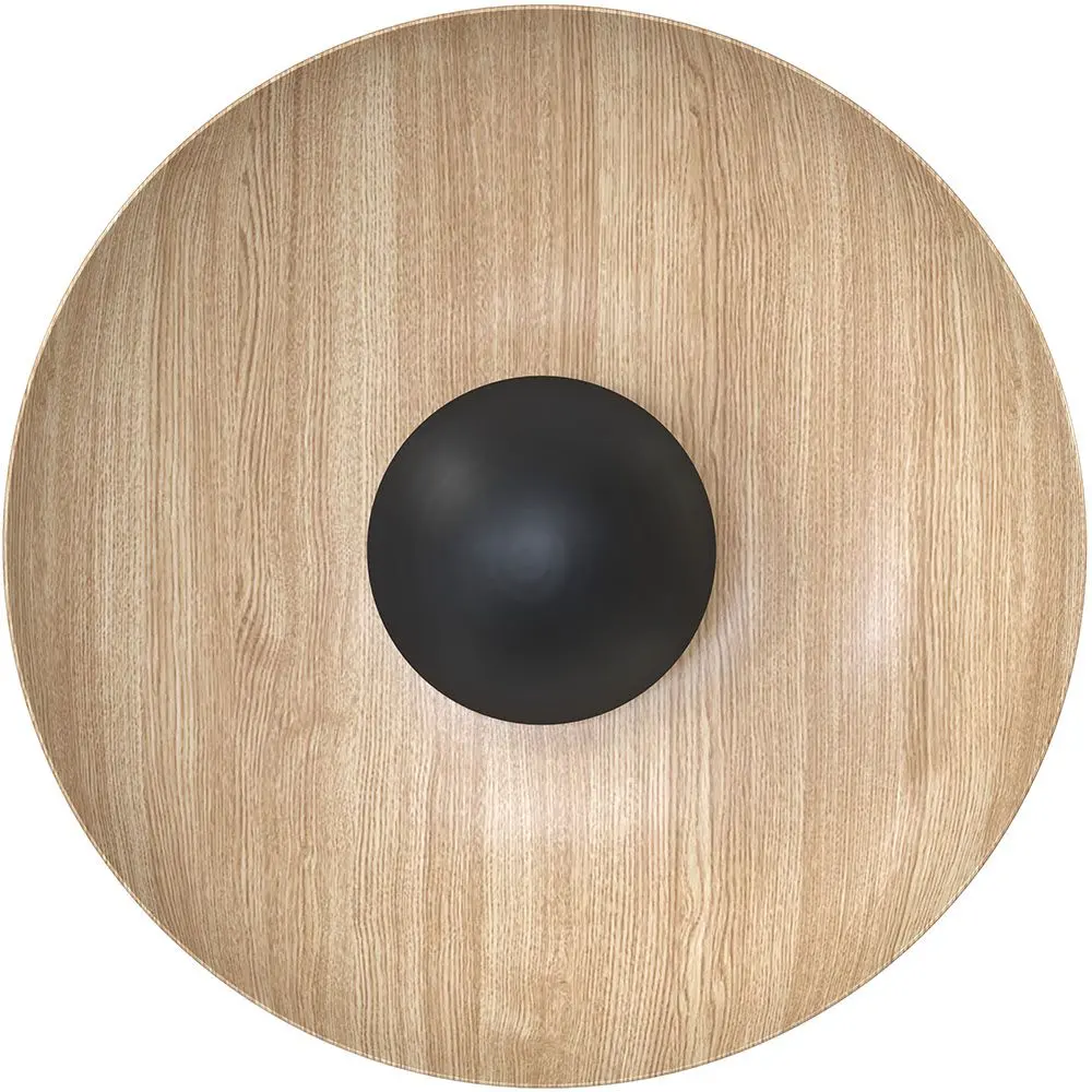  Buy Wall Sconce Lamp - Modern Design-- Luna Black 61264 - in the EU