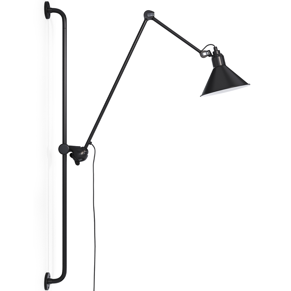  Buy Adjustable Wall-Mounted Flex Lamp - Gued Black 61265 - in the EU
