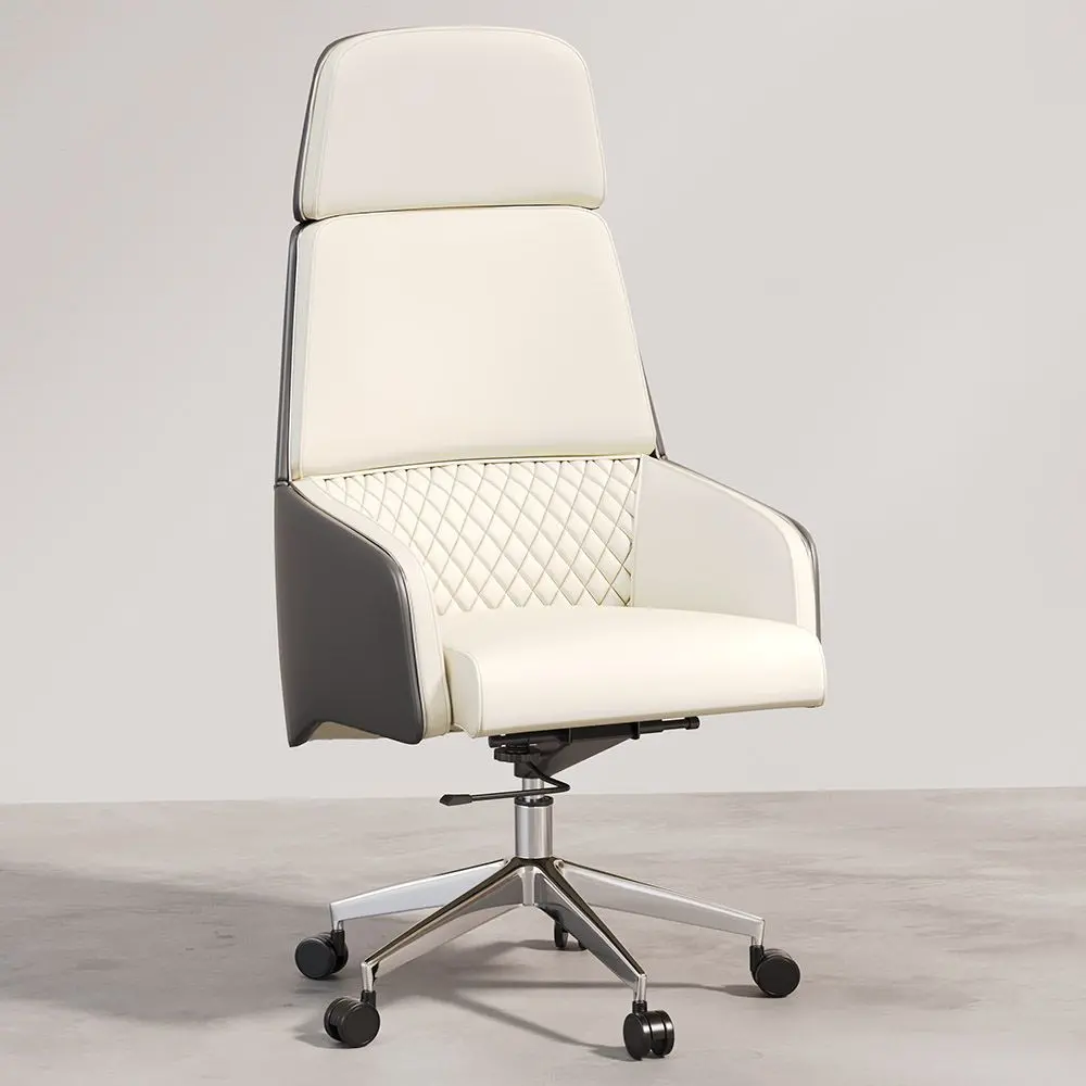  Buy Ergonomic Office Chair with Wheels and Armrests - Vista White 61283 - in the EU