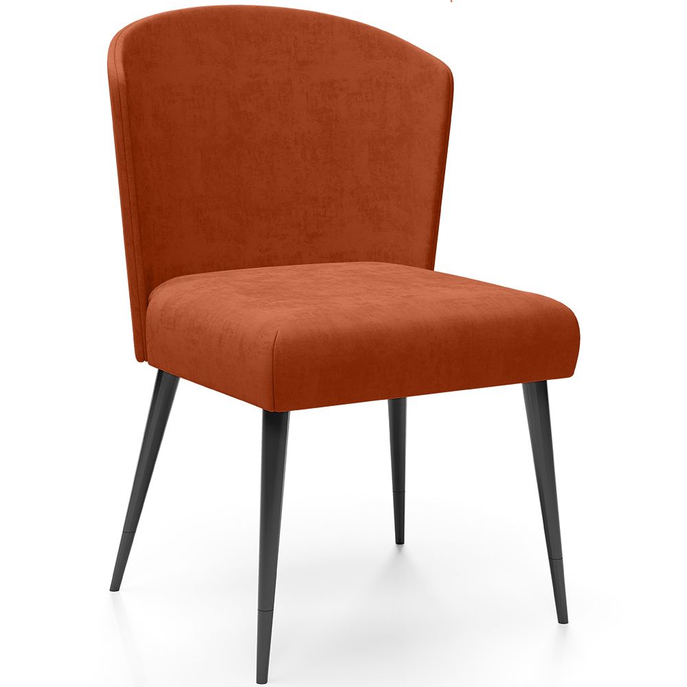  Buy Dining Chair - Upholstered in Velvet - Yerne Brick 61052 - in the EU