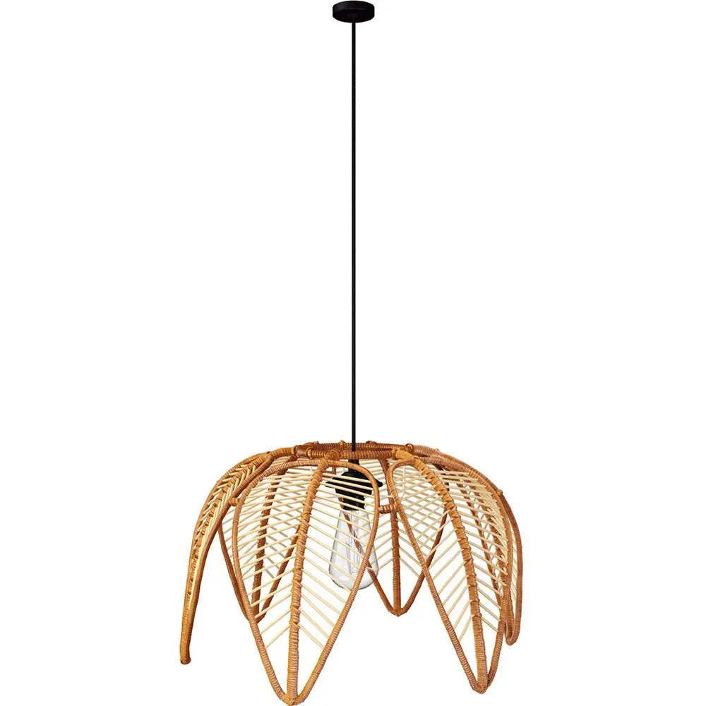  Buy Rattan Ceiling Lamp - Boho Bali Style - Heyma Natural 61311 - in the EU