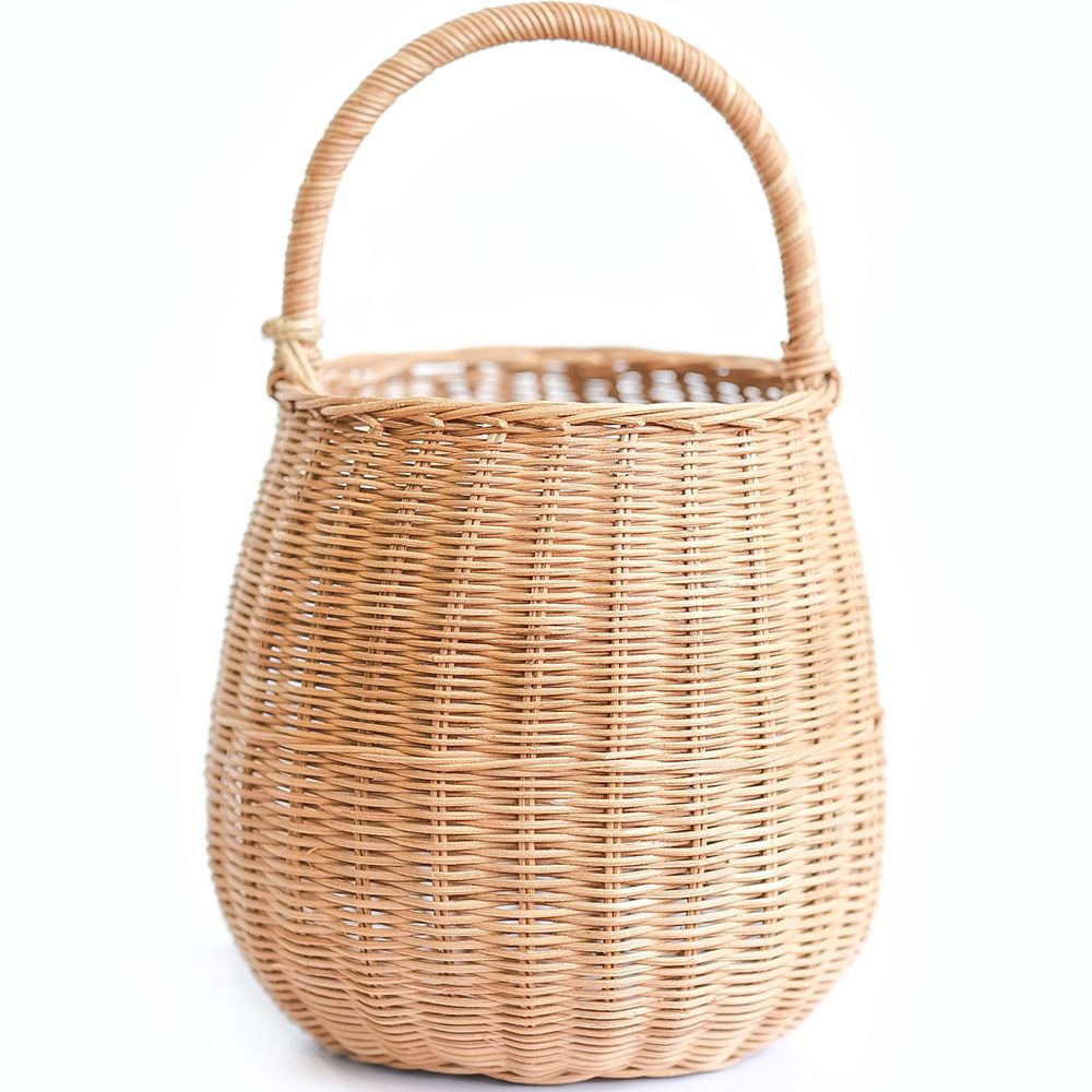  Buy  Rattan Basket with Handle - 33x22CM - Cusca Natural 61320 - in the EU