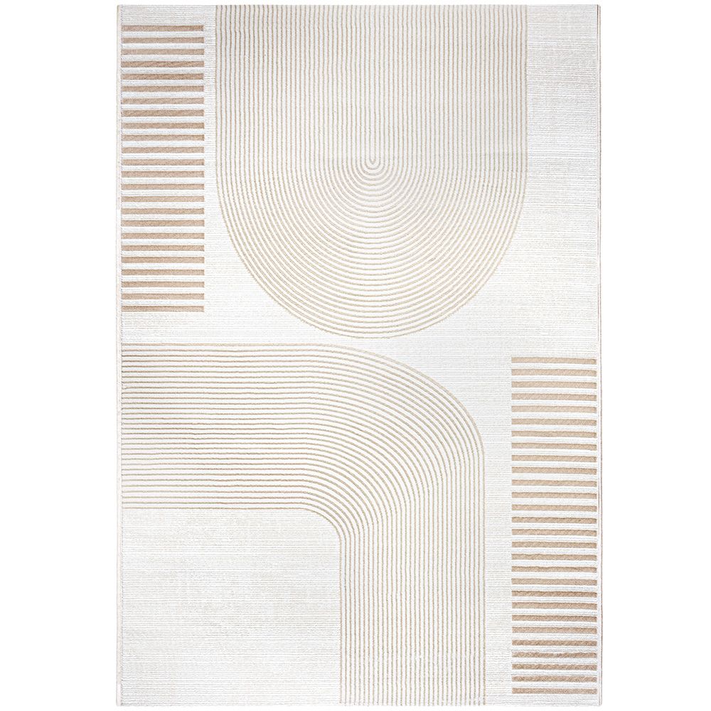  Buy Rug Large Contemporary Modern Design - Beige (290x200 cm) - Zesa Beige 61352 - in the EU