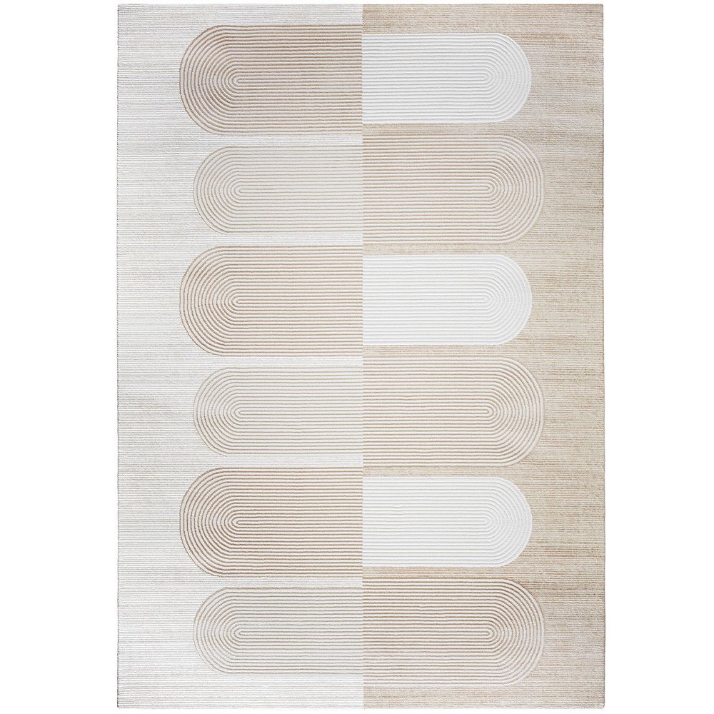  Buy Rug Large Contemporary Modern Design - Beige (290x200 cm) - Furna Beige 61360 - in the EU