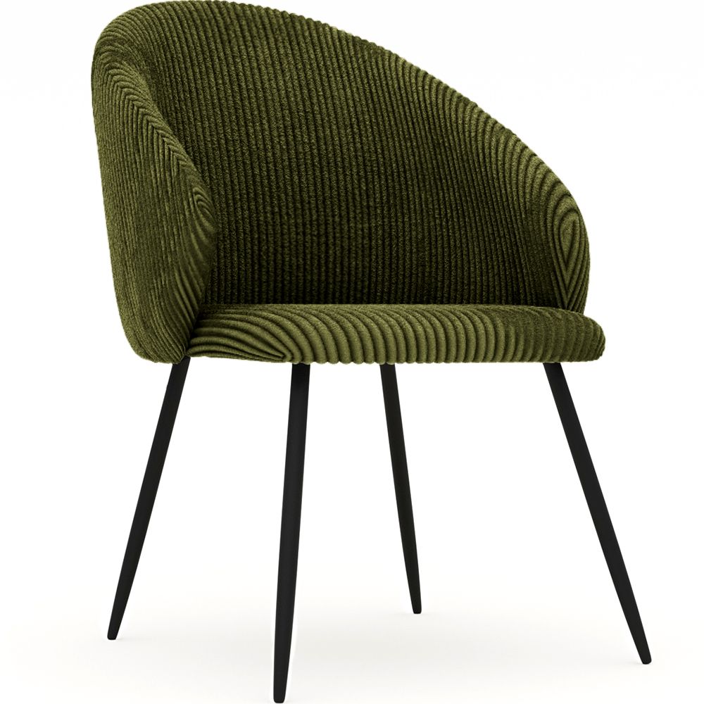  Buy Dining Chair Upholstered in Velvet - Yukon Olive 61449 - in the EU