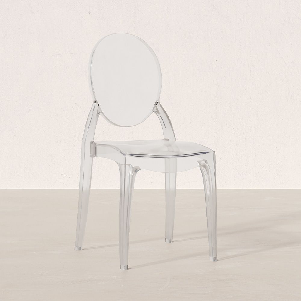  Buy Dining Chair Transparent - Victoria Ghost Style Transparent 61536 - in the EU