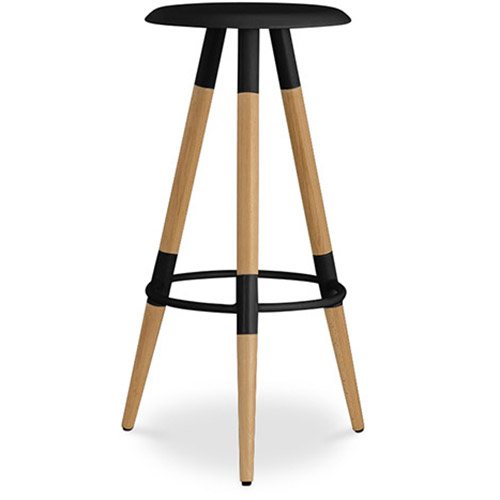  Buy Scandinavian style stool - Metal Black 59144 - in the EU