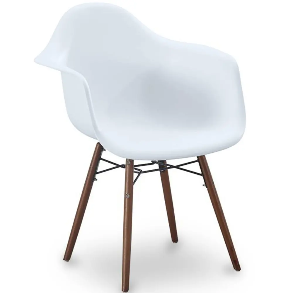  Buy Dining Chairs - Scandinavian Design - Dark Wood Legs - Skandiva White 61569 - in the EU