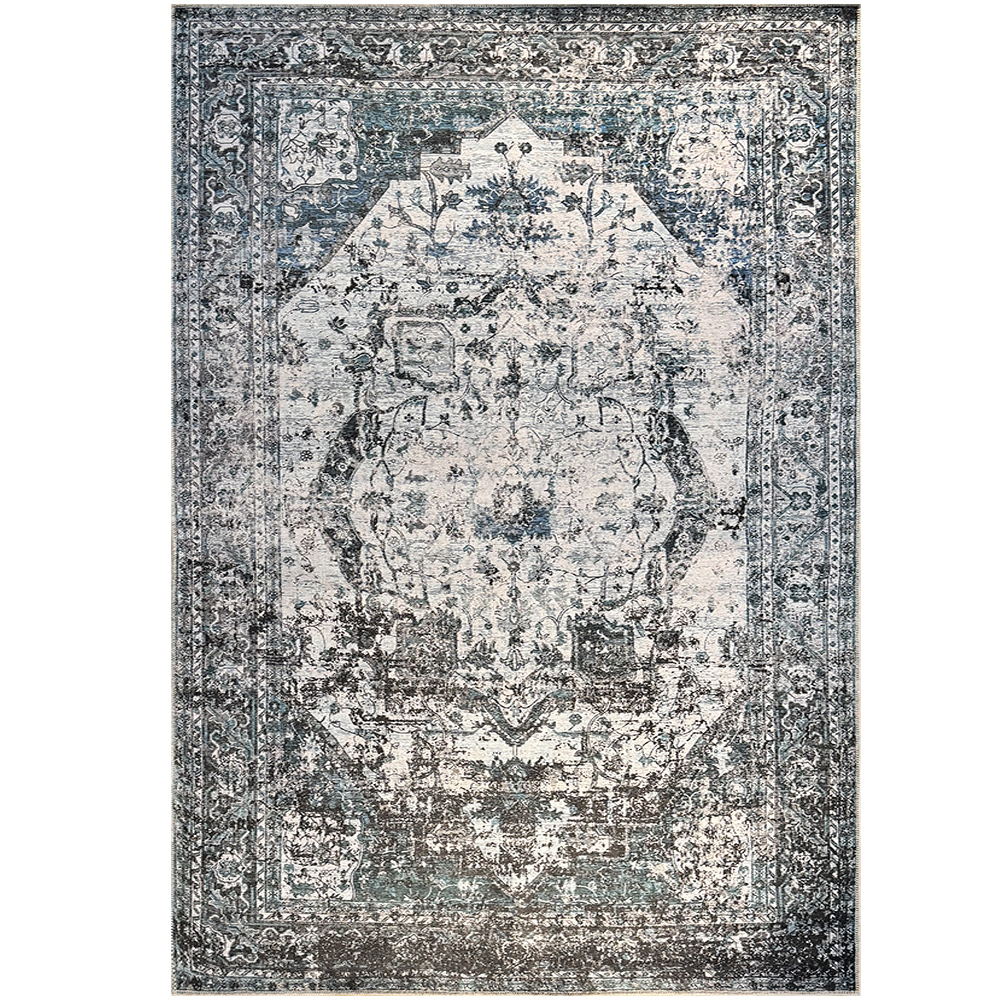  Buy Vintage Oriental Carpet - (290x200 cm) - Yaky Blue 61414 - in the EU