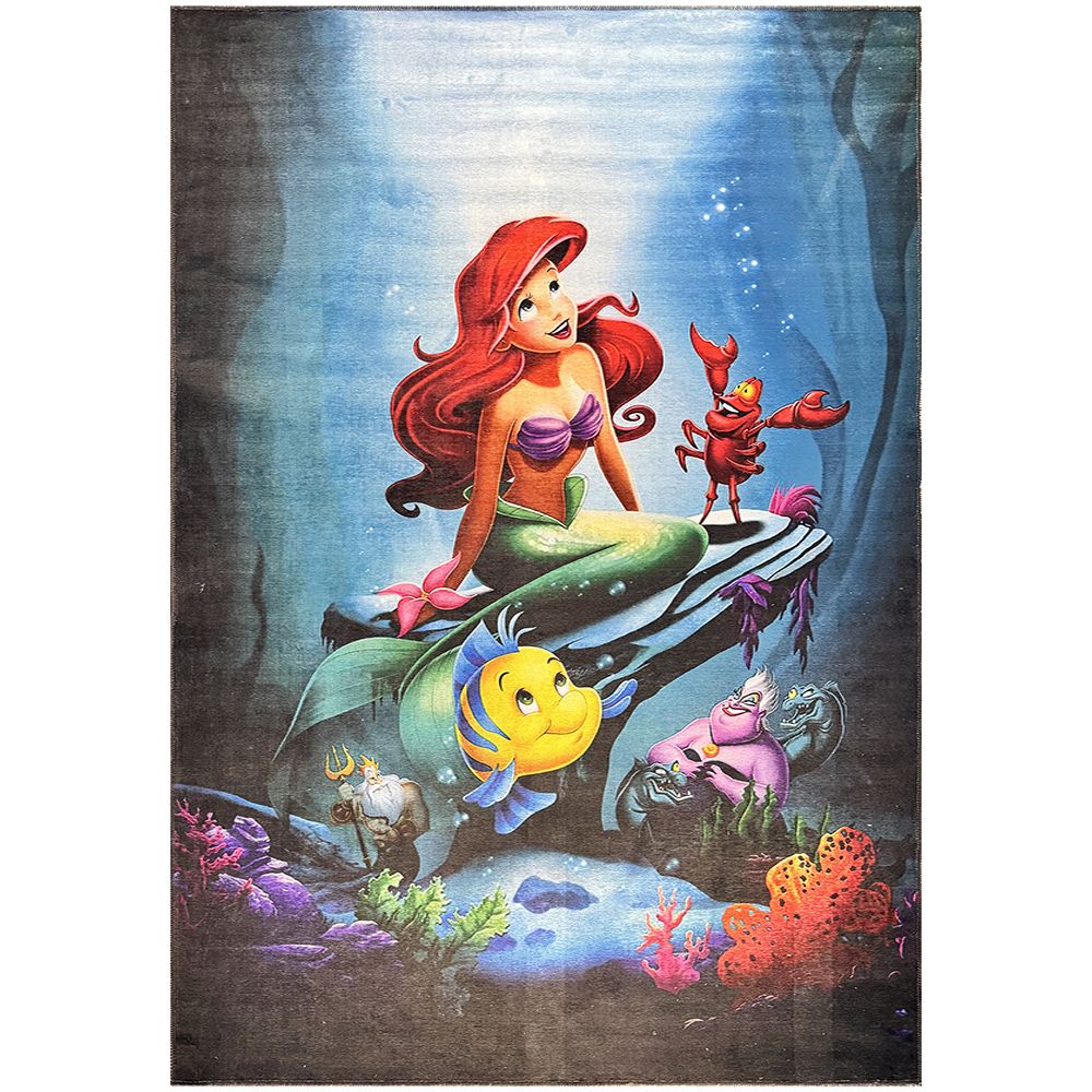  Buy Kids Carpet - (290x200 cm) - Little Mermaid Blue 61430 - in the EU