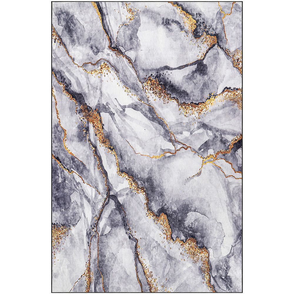  Buy Large Rug with Modern Design Marble Effect – (290x200 cm) – Calcifer Multicolour 61649 - in the EU