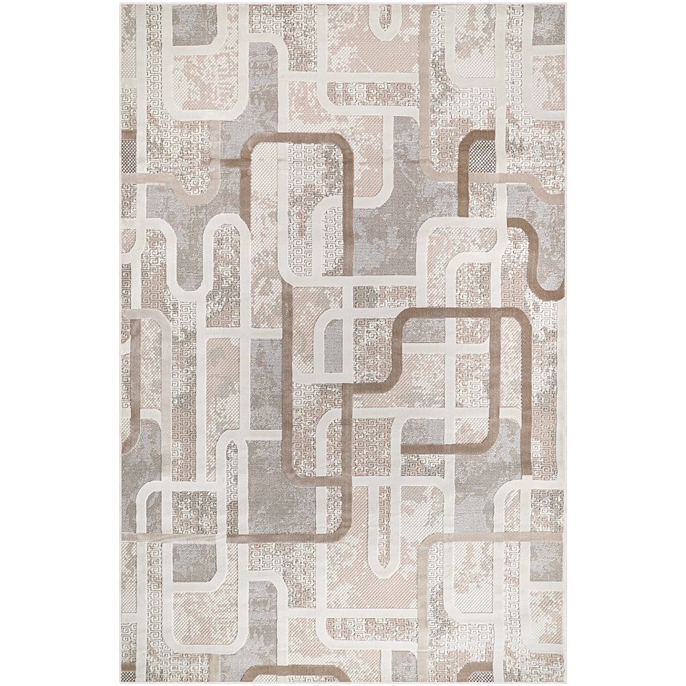  Buy Rug Large Contemporary Modern Design - Beige (290x200 cm) - Leander Beige 61680 - in the EU