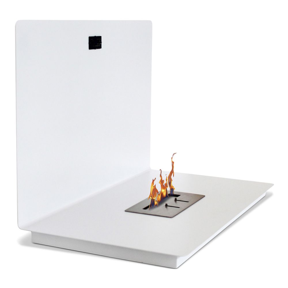  Buy Wall-mounted Ethanol Fireplace - Aluna White 46772 - in the EU