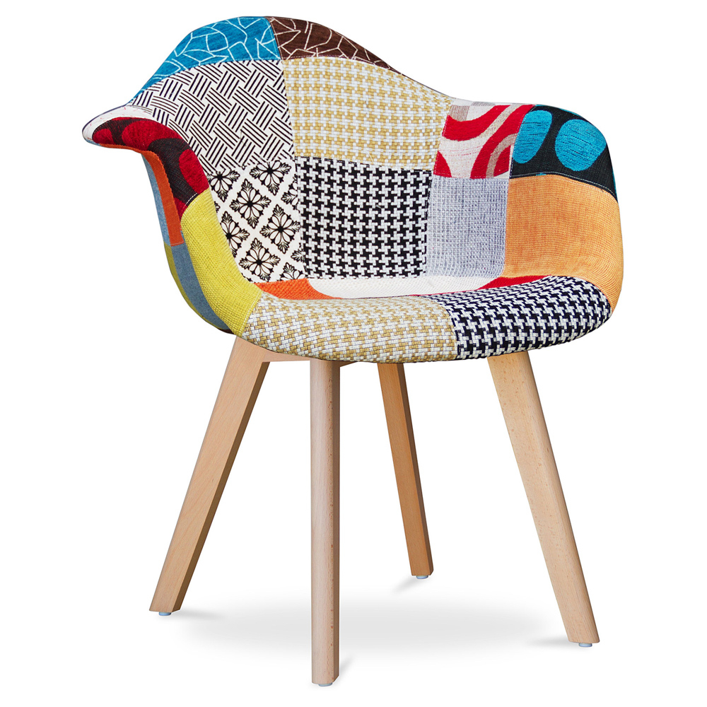  Buy Premium Design Amir chair - Patchwork Amy Multicolour 59265 - in the EU