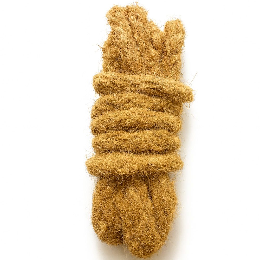  Buy Natural Coconut Fiber Rope 5 m – Ideal for Fixing Shade Sails Beige 61809 - in the EU