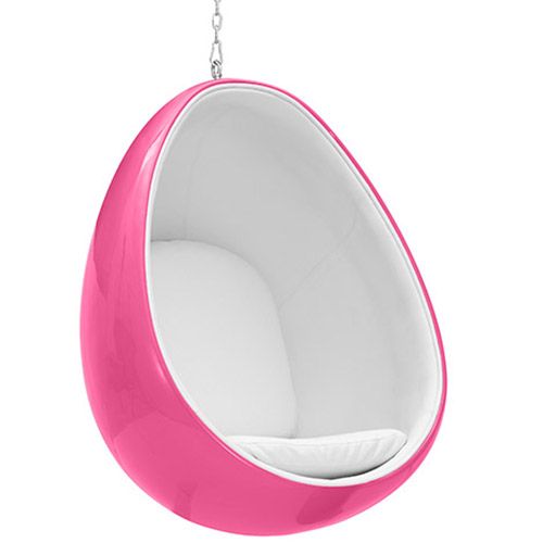  Buy Suspension Ele Chair - Coloured shell - Fabric Fuchsia 59352 - in the EU