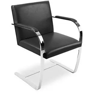  Buy Bruno design office Chair  - Premium Leather Black 16808 - in the EU