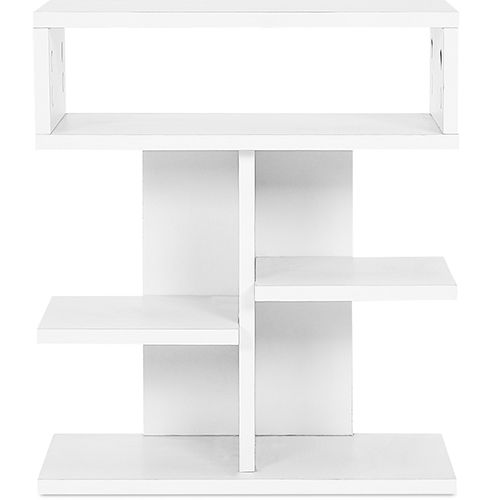  Buy Scandinavian style low shelf with 5 compartments - Wood White 59644 - in the EU