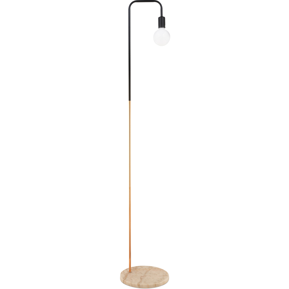  Buy Franc floor lamp - Metal and marble Chrome Pink Gold 59578 - in the EU