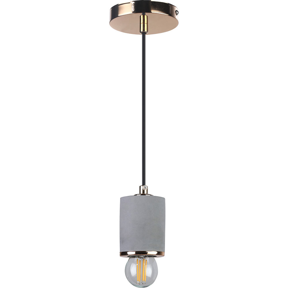  Buy Francesca hanging lamp - Metal and concrete Gold 59582 - in the EU