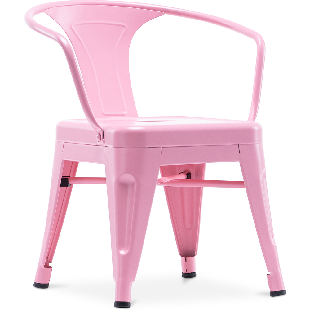  Buy Bistrot Metalix Kid Chair with armrest - Metal Pink 59684 - in the EU