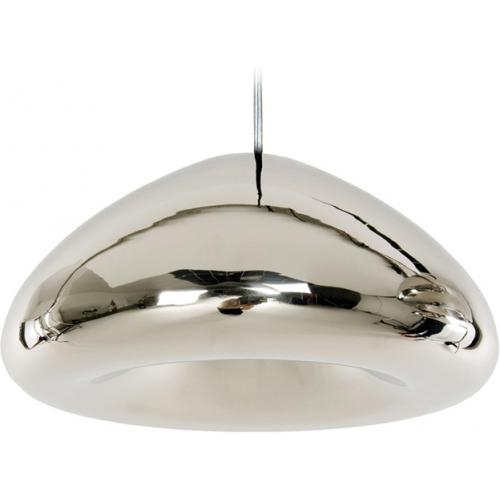  Buy Empty Pendant Lamp - 30cm - Chromed Metal Silver 58221 - in the EU