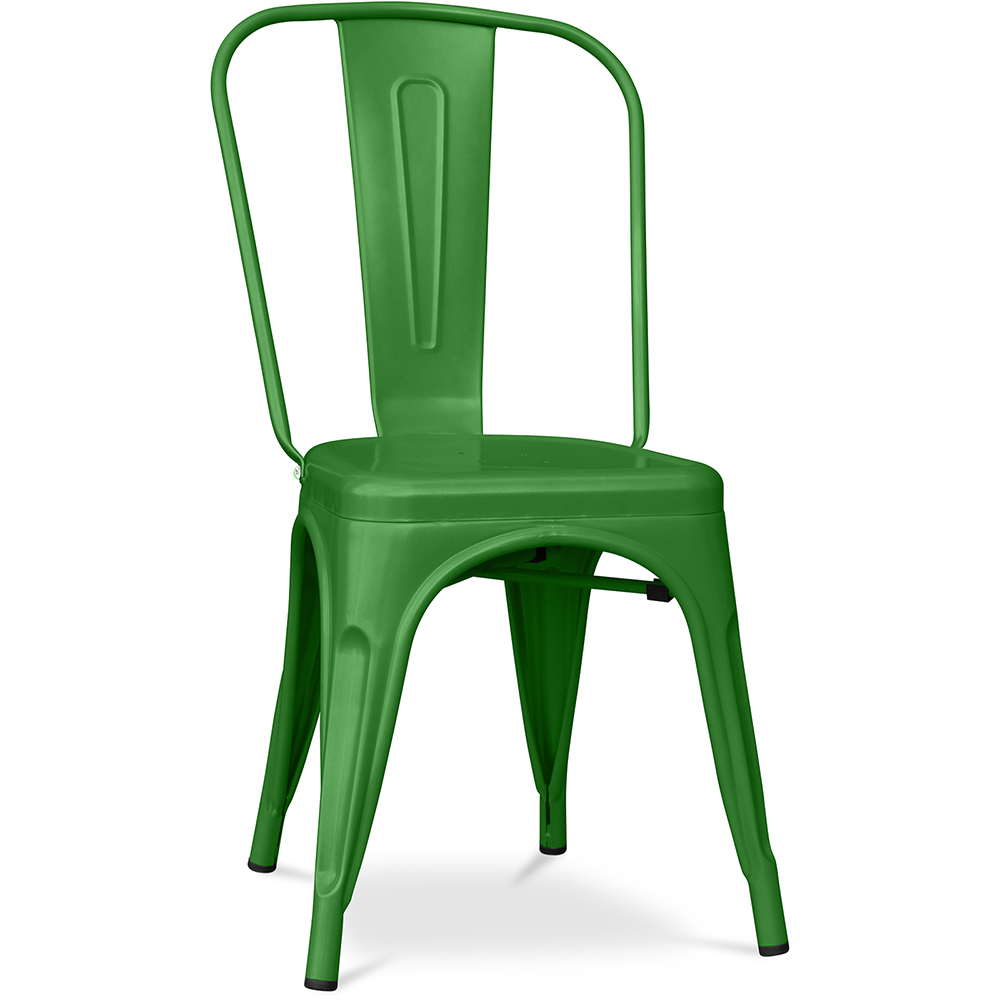 Buy Bistrot Metalix Chair - New Edition - Matte Metal Green 59803 - in the EU