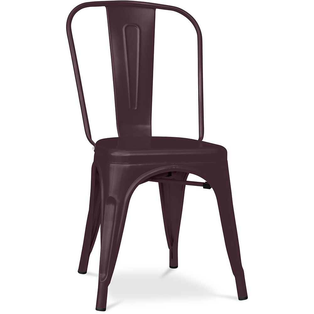  Buy Bistrot Metalix Chair - New Edition - Matte Metal Bronze 59803 - in the EU