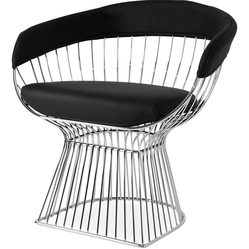  Buy Cylinder Chair - Premium Leather Black 16843 - in the EU