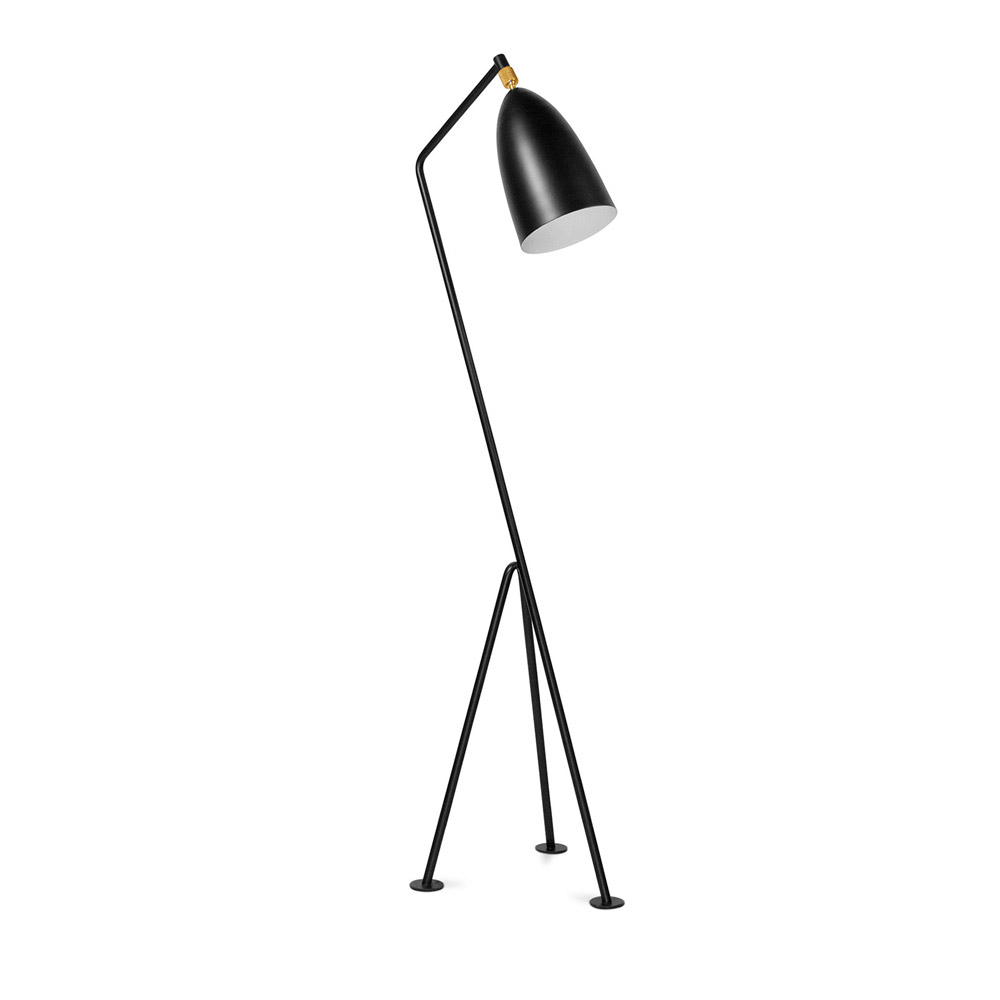  Buy Floor Lamp Grett  - Metal Black 58260 - in the EU