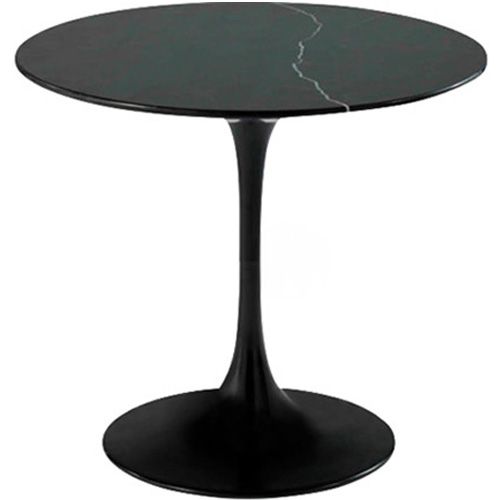 Buy Tulip Coffee Table in Marble - 50cm Black 15420 - in the EU