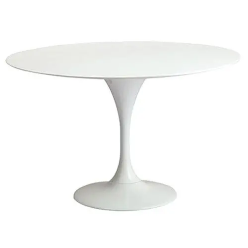  Buy Round Fiberglass Tulipa Table - 110cm White 29845 - in the EU