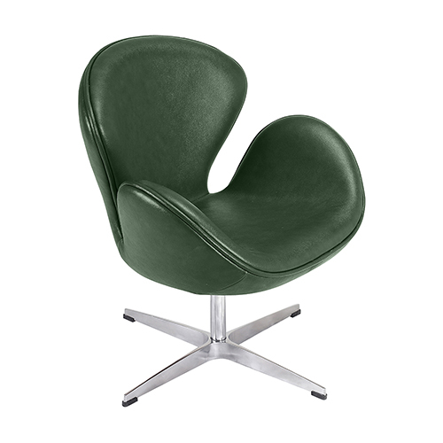  Buy Swin Chair - Faux Leather Green 13663 - in the EU