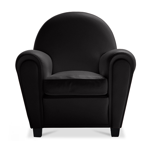  Buy Club Armchair - Faux Leather Black 54286 - in the EU