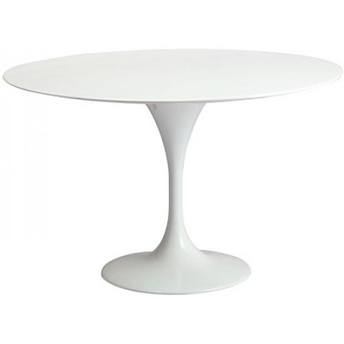  Buy Round Fiberglass Tulipa Table - 110cm White 29845 - in the EU