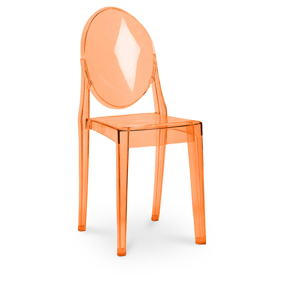  Buy Transparent Dining Chair - Victoire  Orange transparent 16458 - in the EU