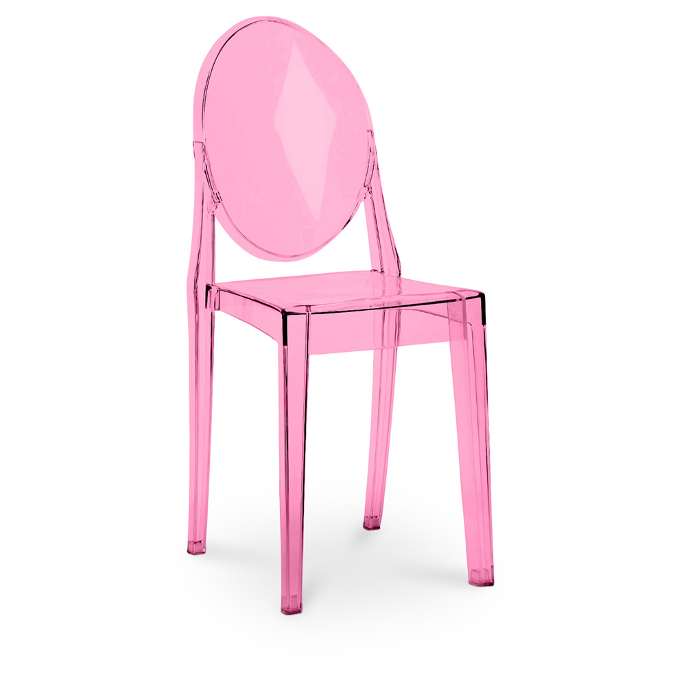  Buy Transparent Dining Chair - Victoire  Pink transparent 16458 - in the EU