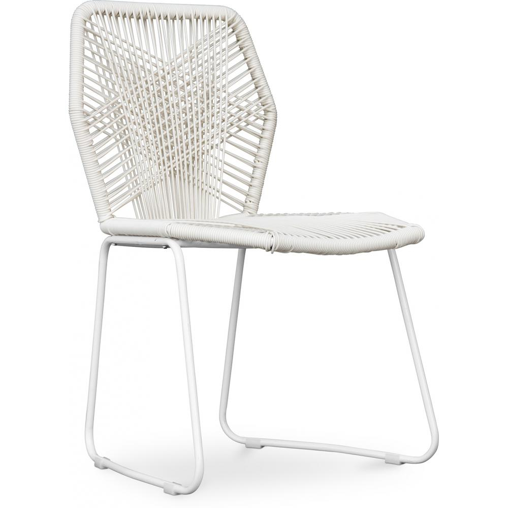  Buy Tropical Garden chair - White Legs White 58534 - in the EU