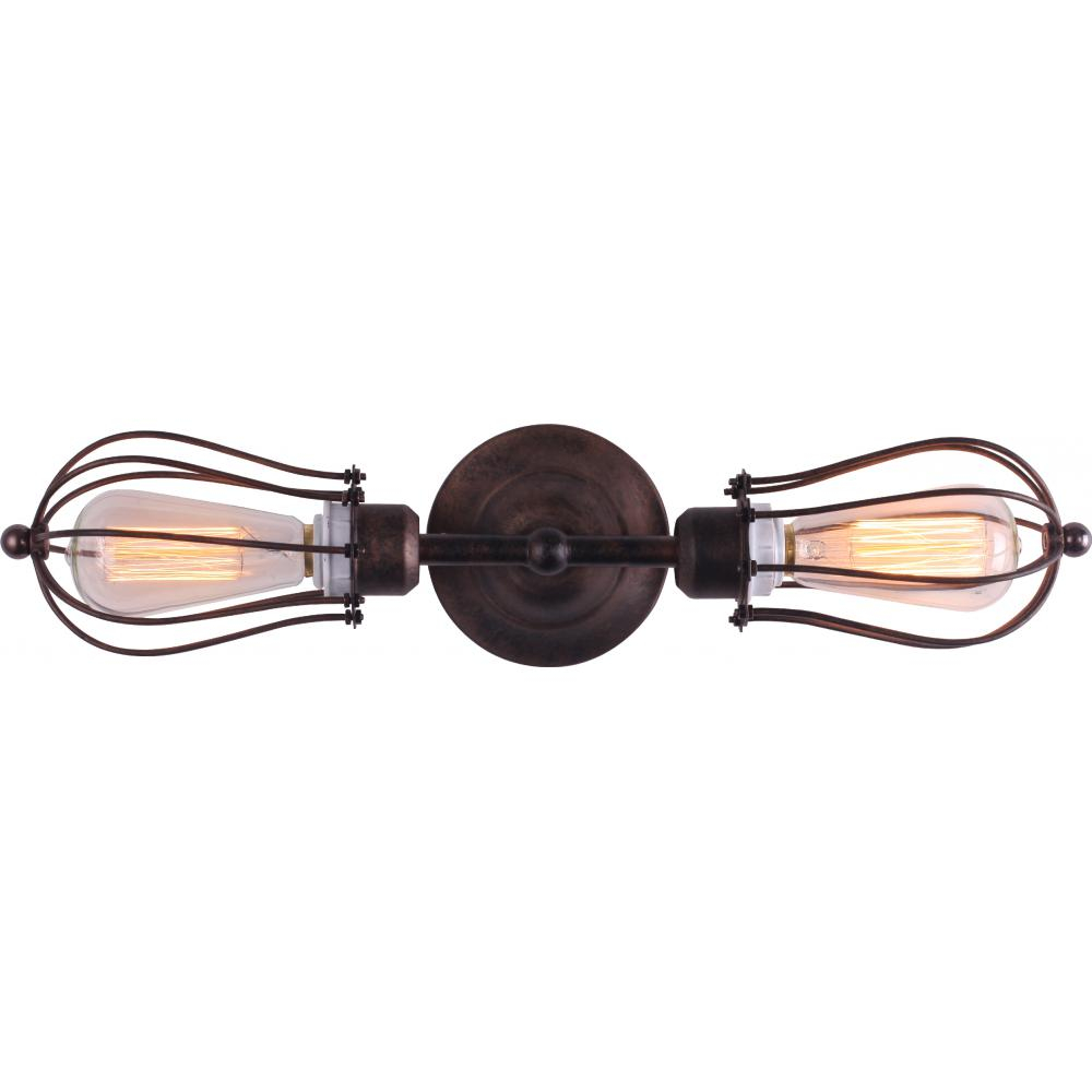 Buy Edison Chandelier Cage Wall Lamp - Carbon Steel Black 50872 - in the EU
