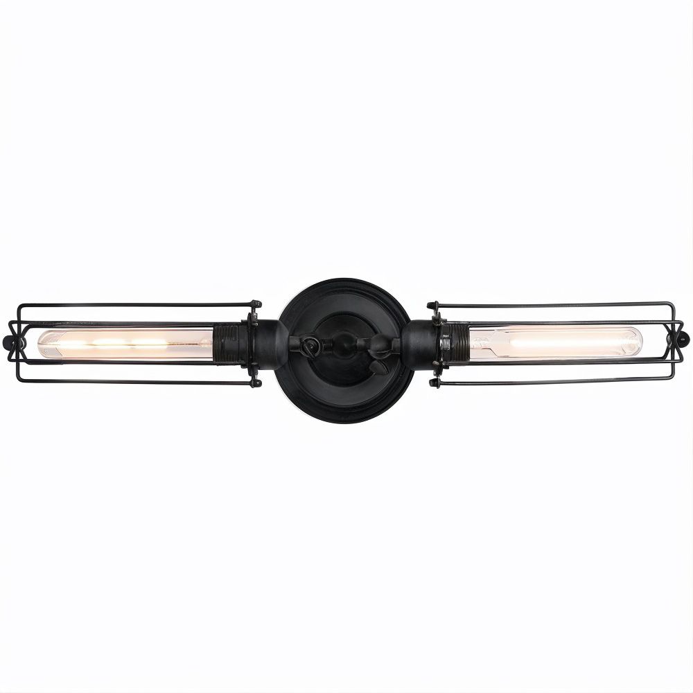  Buy Edison Chandelier Straight Wall lamp – Carbon Steel Black 50866 - in the EU