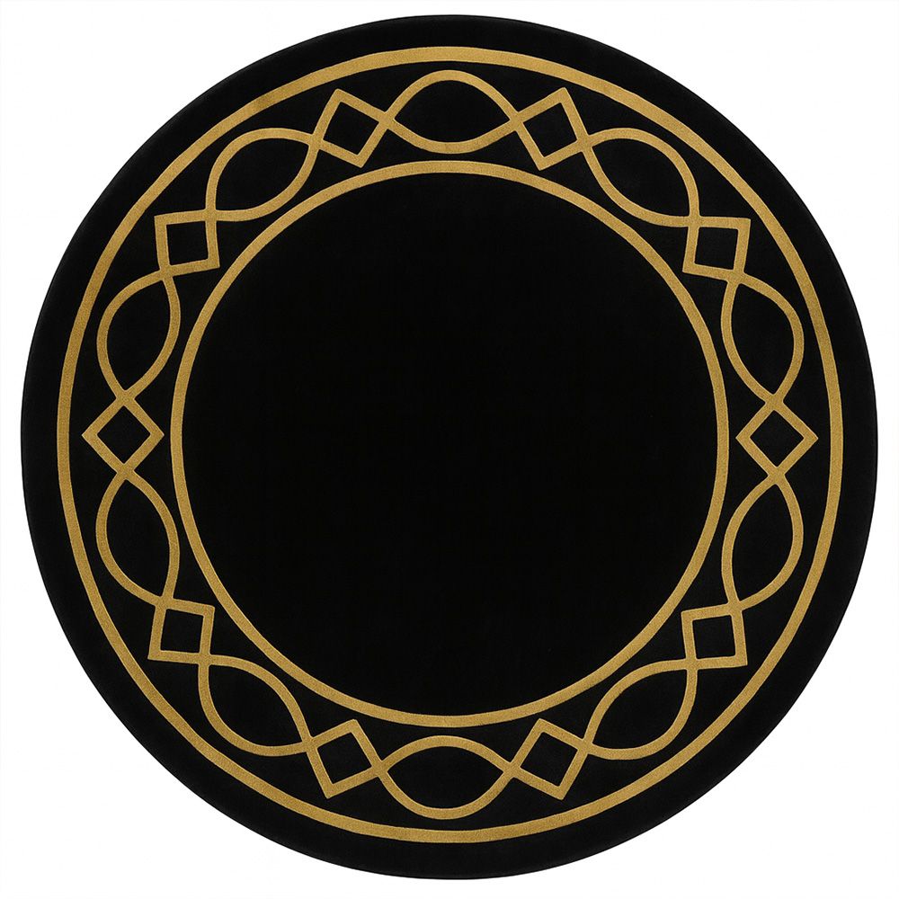  Buy Round Design Wool Rug - 230cm - Erit Multicolour 58288 - in the EU