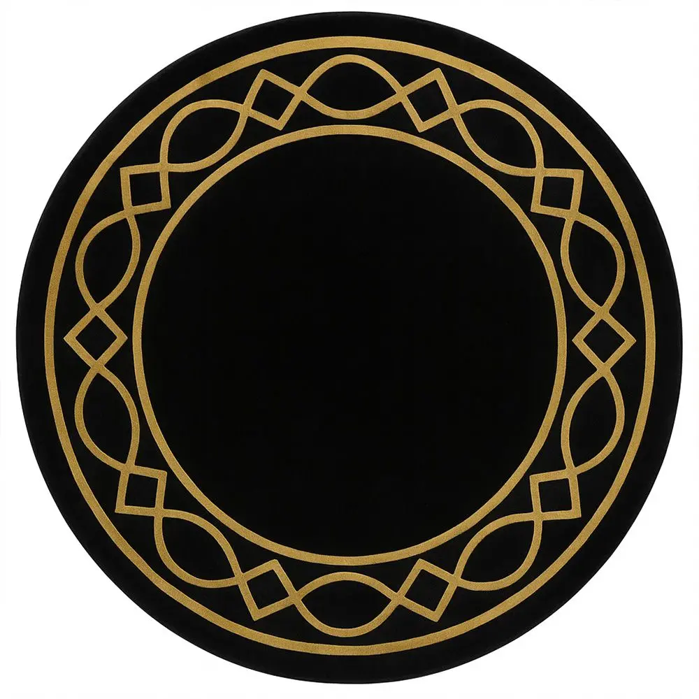  Buy Round Design Wool Rug - 230cm - Erit Multicolour 58288 - in the EU