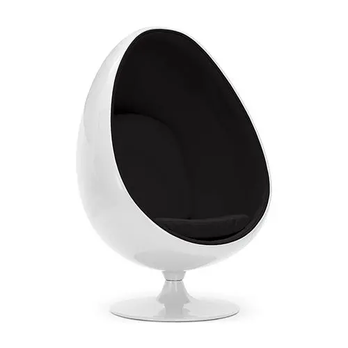  Buy Armchair Ele Chair - White exterior - Faux Leather Black 13193 - in the EU