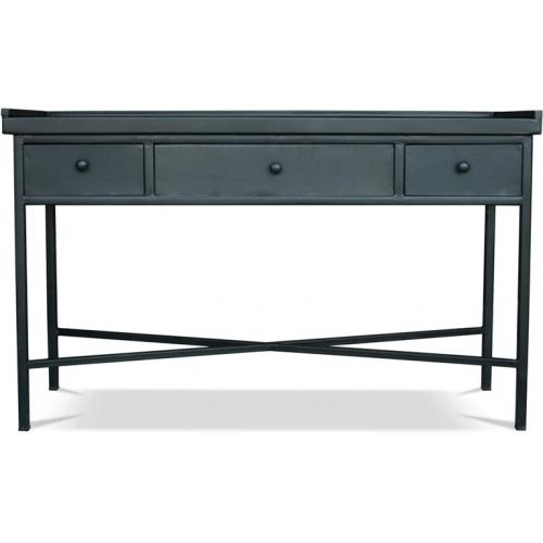  Buy Vintage Industrial Console 3 Drawers - Steel Black 27784 - in the EU